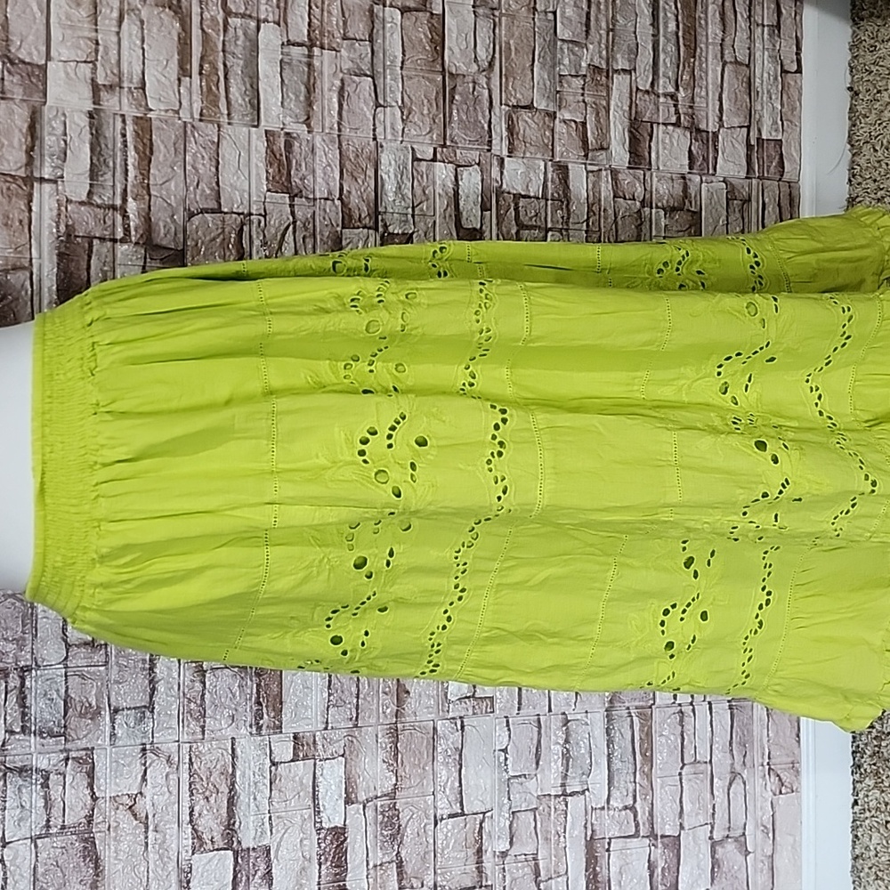 FLY LUXURY Lime Green Lemon Skirts Brand New
